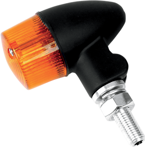 K&s Technologies - Marker Light - Single Filament - Black/Amber - Style 2 - Aluminum Body Marker Lights - 25-8330BK