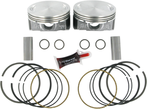 Kb Performance - Piston Kit - Twin Cam - Hypereutectic Piston Kit - KB409C.010 Kb Performance - Piston Kit - Twin Cam - Hypereutectic Piston Kit - KB409C.010