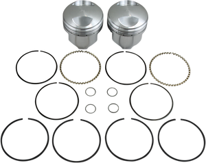 Kb Performance - Piston Kit - Hypereutectic Piston Kit - KB297.040 Kb Performance - Piston Kit - Hypereutectic Piston Kit - KB297.040