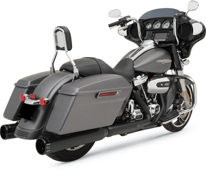 Khrome Werks - 4.5" Mufflers for Touring - Black with Klassic - HP-Plus 4.5" Slip-On Mufflers - 202825 Khrome Werks - 4.5" Mufflers for Touring - Black with Klassic - HP-Plus 4.5" Slip-On Mufflers - 202825