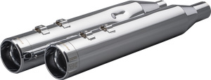 Khrome Werks - 4-1/2" HP-Plus Slip-On Mufflers - Chrome Klassic Tip - 4-1/2" HP-Plus Slip-On Mufflers - 202925 Khrome Werks - 4-1/2" HP-Plus Slip-On Mufflers - Chrome Klassic Tip - 4-1/2" HP-Plus Slip-On Mufflers - 202925