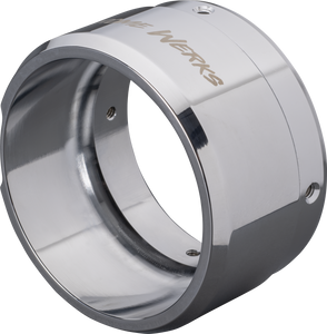 Khrome Werks - 4-1/2" Klassic Tip - Left - Chrome - 4-1/2" Klassic Tip - 200758