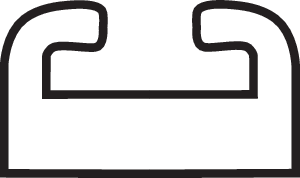 Kimpex - Graphite Slide - Profile 10M - Length 57.00" - Graphite Slide - 299482