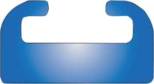 Kimpex - Black Slide - Profile 8 - Length 52.50" - Graphite Slide - 299457