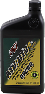 Klotz Oil - ATV Synthetic 4T Engine Oil - 0W-40 - 1 U.S. quart - ATV/UTV Synthetic 4-Stroke Engine Oil - Separate Transmission - ATVUTV-040 Klotz Oil - ATV Synthetic 4T Engine Oil - 0W-40 - 1 U.S. quart - ATV/UTV Synthetic 4-Stroke Engine Oil - Separate Transmission - ATVUTV-040