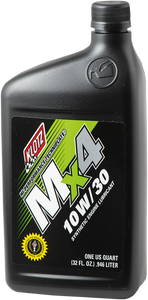 Klotz Oil - MX4 Synthetic Engine Oil - 10W-30 - 1 U.S. quart - MX4 TechniPlate Synthetic Engine Oil - KL-870 Klotz Oil - MX4 Synthetic Engine Oil - 10W-30 - 1 U.S. quart - MX4 TechniPlate Synthetic Engine Oil - KL-870