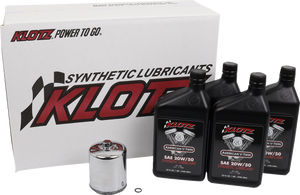 Klotz Oil - Basic Oil Change Kit - Oil Change Kit - KH-103