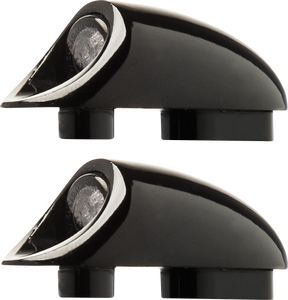 Kodlin Motorcycle - 3-1 Mini Fender Strut Indicator Lights - Black - Neowise 3-1 Mini Fender Strut Indicator Lights - K68489 Kodlin Motorcycle - 3-1 Mini Fender Strut Indicator Lights - Black - Neowise 3-1 Mini Fender Strut Indicator Lights - K68489