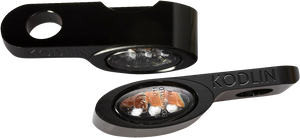 Kodlin Motorcycle - Turn Signal w/ Running Light - Universal - Black - Elypse LED 2-1 Turn Signals - K68510 Kodlin Motorcycle - Turn Signal w/ Running Light - Universal - Black - Elypse LED 2-1 Turn Signals - K68510