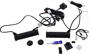 Koso - Grips - Heated - ATV/Snow - Thumb Warmer - Heated Grip Kit with LED Indicator for Snow/ATV - AM10711F Koso - Grips - Heated - ATV/Snow - Thumb Warmer - Heated Grip Kit with LED Indicator for Snow/ATV - AM10711F