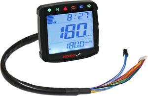 Koso - XR-01S Speedometer - 2.94" L x 3.05" W x 0.94" D - XR-01S Speedometer - BB026001 Koso - XR-01S Speedometer - 2.94" L x 3.05" W x 0.94" D - XR-01S Speedometer - BB026001