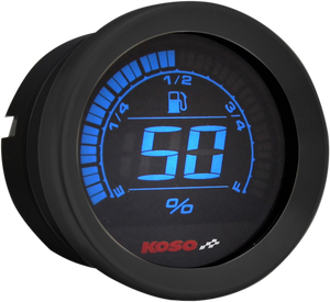 Koso - 2" Fuel Level Gauge - Black - Replacement Gauge - BA050210 Koso - 2" Fuel Level Gauge - Black - Replacement Gauge - BA050210