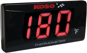 Koso - Super Slim Temperature Gauge - Super Slim Temperature Gauge - BA024R10