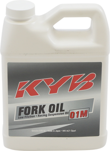 Kyb - 01M Front Fork Oil - 1 U.S. quart - 01M Front Fork Oil - 130000000000 Kyb - 01M Front Fork Oil - 1 U.S. quart - 01M Front Fork Oil - 130000000000
