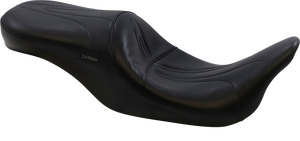 Le Pera - Sorrento 2-Up Seat - Stitched - Black - FLHT - Sorrento 2-Up Seat - LK-907