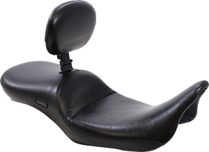 Le Pera - Maverick Daddy Long Legs Seat - With Backrest - Black - Smooth - FL '08+ - Maverick Daddy Long Legs Seat - LK-957DLBRS Le Pera - Maverick Daddy Long Legs Seat - With Backrest - Black - Smooth - FL '08+ - Maverick Daddy Long Legs Seat - LK-957DLBRS