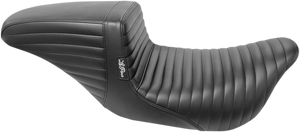 Le Pera - Kickflip Seat - Pleated - Black - FL '08-'22 - Kickflip Seat  Pleated - LK-597PT
