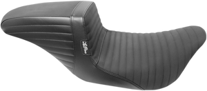 Le Pera - Kickflip Daddy Long Legs Seat - Pleated w/Gripp Tape - Black - FL '08+ - Kickflip Daddy Long Legs Seat - LK-597DLPTGP