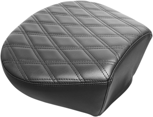 Le Pera - Monterey Sport Pillion Pad - Double Diamond - Black - FLH - Monterey Sport Pillion Pad - LK-647SPDD Le Pera - Monterey Sport Pillion Pad - Double Diamond - Black - FLH - Monterey Sport Pillion Pad - LK-647SPDD