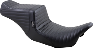 Le Pera - Tailwhip Seat - Pleated - Black - FL '08-'22 - Tailwhip Seat - LK-587PT Le Pera - Tailwhip Seat - Pleated - Black - FL '08-'22 - Tailwhip Seat - LK-587PT