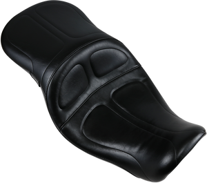 Le Pera - Maverick Seat - Without Backrest - Stitched - Black - FXD '06-'17 - Maverick Seat - LK-970