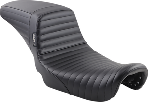 Le Pera - Kickflip Daddy Long Legs Seat - Pleated - Black - FX '06+ - Kickflip Daddy Long Legs Seat - LK-591DLPT