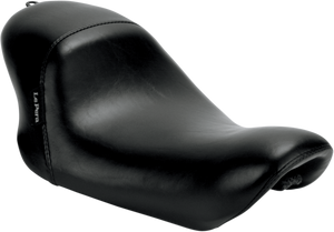 Le Pera - Bare Bones Solo Seat - Smooth - Black - XL - Bare Bones  Solo Seat - LFK-006
