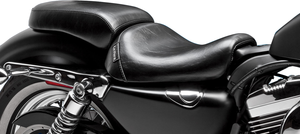 Le Pera - Bare Bones Pillion Pad - Smooth - Black - XL '10-'22 - Bare Bones Series Pillion Pad  Smooth - LK-006P Le Pera - Bare Bones Pillion Pad - Smooth - Black - XL '10-'22 - Bare Bones Series Pillion Pad  Smooth - LK-006P