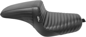 Le Pera - Kickflip Seat - Pleated - Black - XL '10-'21 - Kickflip Seat  Pleated - LK-596PT