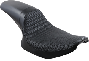 Le Pera - Daytona Sport Seat - Basketweave/Pleated - Black - Daytona Sport Seat - L-541BWPT Le Pera - Daytona Sport Seat - Basketweave/Pleated - Black - Daytona Sport Seat - L-541BWPT