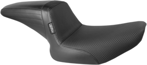 Le Pera - Kickflip Seat - Basketweave - Black - FXR '82-'94 - Kickflip Seat  Basketweave - L-598BW