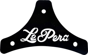 Le Pera - Sissy Bar Plate - Dead End - Scroll - Black - Softail/Touring '08-'22 - Dead End Sissy Bar Plate - H-SB SCROLL Le Pera - Sissy Bar Plate - Dead End - Scroll - Black - Softail/Touring '08-'22 - Dead End Sissy Bar Plate - H-SB SCROLL