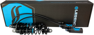 Legend Suspension - REVO ARC Remote Reservoir Shocks - Heavy Duty - Black - 14" - '99-'08 FL - REVO ARC Remote Reservoir FL Coil Suspension - 1310-1881 Legend Suspension - REVO ARC Remote Reservoir Shocks - Heavy Duty - Black - 14" - '99-'08 FL - REVO ARC Remote Reservoir FL Coil Suspension - 1310-1881