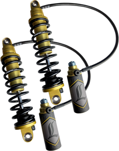 Legend Suspension - REVO ARC Remote Reservoir Shocks - Standard - Gold - 13" - '09-'13 FL - REVO ARC Remote Reservoir FL Coil Suspension - 1310-1906 Legend Suspension - REVO ARC Remote Reservoir Shocks - Standard - Gold - 13" - '09-'13 FL - REVO ARC Remote Reservoir FL Coil Suspension - 1310-1906