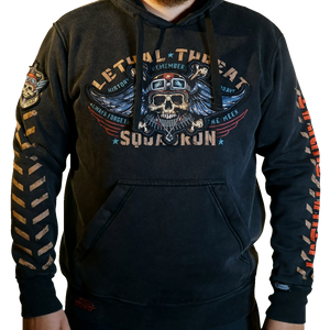 Lethal Threat - Flight and Fight Hoodie - Black - XL - Flight and Fight Hoodie - HD84076XL Lethal Threat - Flight and Fight Hoodie - Black - XL - Flight and Fight Hoodie - HD84076XL