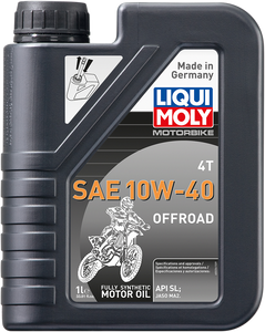 Liqui Moly - Offroad 4T Oil - 10W-40 - 1L - Offroad 4T Synthetic Engine Oil - 20082 Liqui Moly - Offroad 4T Oil - 10W-40 - 1L - Offroad 4T Synthetic Engine Oil - 20082