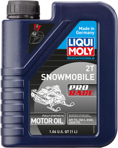 Liqui Moly - Snowmobile Pro Race Synthetic 2T Oil - 1L - Snowmobile Pro Race Synthetic 2T Oil - 20144 Liqui Moly - Snowmobile Pro Race Synthetic 2T Oil - 1L - Snowmobile Pro Race Synthetic 2T Oil - 20144