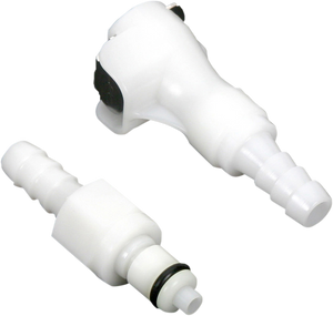 Motion Pro - Dual Quick-Disconnect Coupling - 1/4" - Fuel Line Quick-Disconnect Coupling - 12-0037