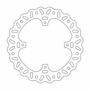 Moto-master - Brake Rotor - Rear - Nitro - Brake Rotors - 110356-PU