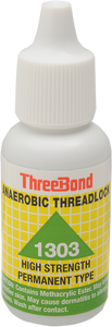 Threebond - High-Strength Threadlocker - 0.34 U.S. fl oz. - High-Strength Thread Lock - 1303AT000 Threebond - High-Strength Threadlocker - 0.34 U.S. fl oz. - High-Strength Thread Lock - 1303AT000