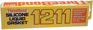 Threebond - Silicone Gasket -  3.5 oz. net wt. - 1211 Silicone Liquid Gasket - 1211AT100 Threebond - Silicone Gasket -  3.5 oz. net wt. - 1211 Silicone Liquid Gasket - 1211AT100