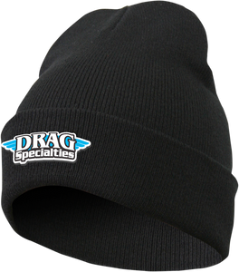 Throttle Threads - Drag Specialties Stocking Cap - Black - Stocking Cap - DRG23B12BKOR Throttle Threads - Drag Specialties Stocking Cap - Black - Stocking Cap - DRG23B12BKOR