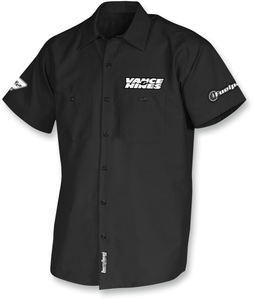 Throttle Threads - Vance & Hines Shop Shirt - Black - 2XL - Vance & Hines Shop Shirt - VNH18S24BK2R Throttle Threads - Vance & Hines Shop Shirt - Black - 2XL - Vance & Hines Shop Shirt - VNH18S24BK2R