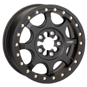 Moose Utility - Wheel - 351X 5-Lug Beadlock - Front/Rear - Satin Black - 15x7 - 5/4.5 - 5+2 - 351X 5-Lug Beadlock Wheel - 351BM157545SB64