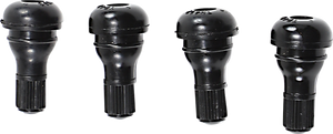 Moose Utility - Valve Stem - TR412 - Black - 4 Pack - TR412 Valve Stem - TR412-B4