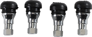 Moose Utility - Valve Stem - TR412 - Chrome - 4 Pack - TR412 Valve Stem - TR412C-B4