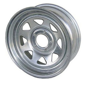 American Tire - 15" Galvanized Wheel 5 Hole - 20524 American Tire - 15" Galvanized Wheel 5 Hole - 20524
