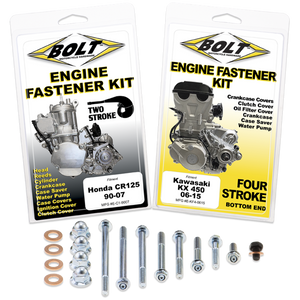 Bolt Motorcycle Hardware, Inc - Engine Fastener Kit Ktm 2-strk - E-KTM8-1820 Bolt Motorcycle Hardware, Inc - Engine Fastener Kit Ktm 2-strk - E-KTM8-1820