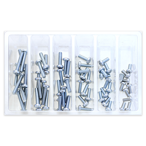 Bolt Motorcycle Hardware, Inc - Svc M5 Pan Head Phillips Asst - SV-M5PAN