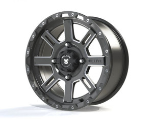 Bullite Wheels & Accessories - Lancer Wheel Gun Metal, 15x7.0, 4/137, 5+2 - BT021570461019